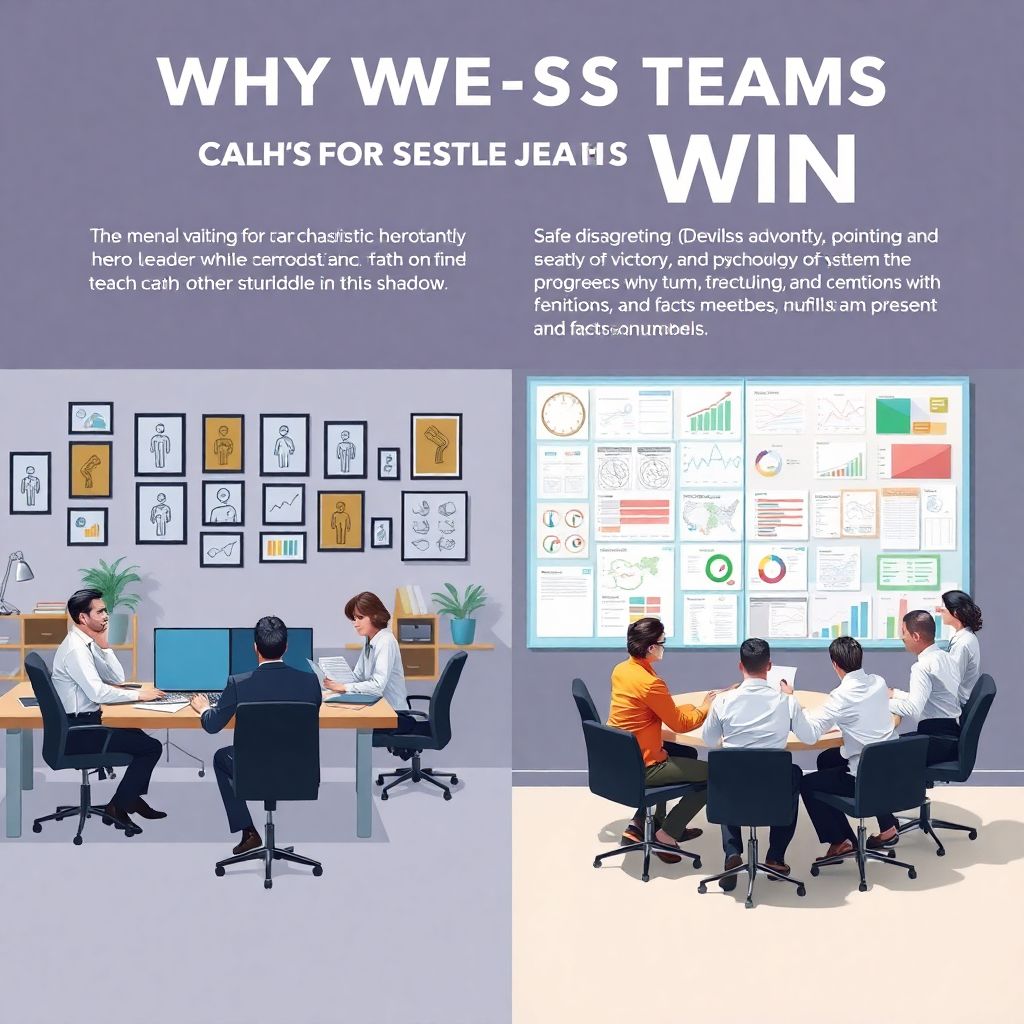 Психология победы: как команды закрепляют лидерство в спорте и бизнесе