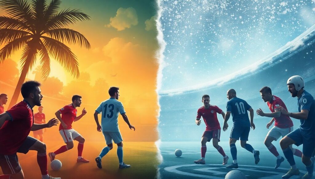 Климат и география матчей: влияет ли климат на результат - иллюстрация