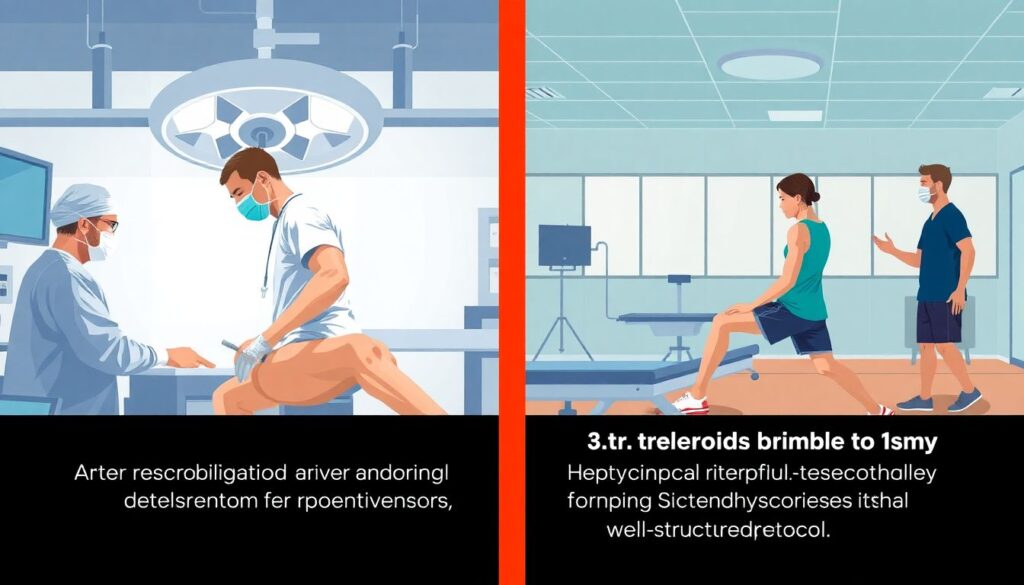 Посттравматическая реабилитация и возвращение на поле - иллюстрация