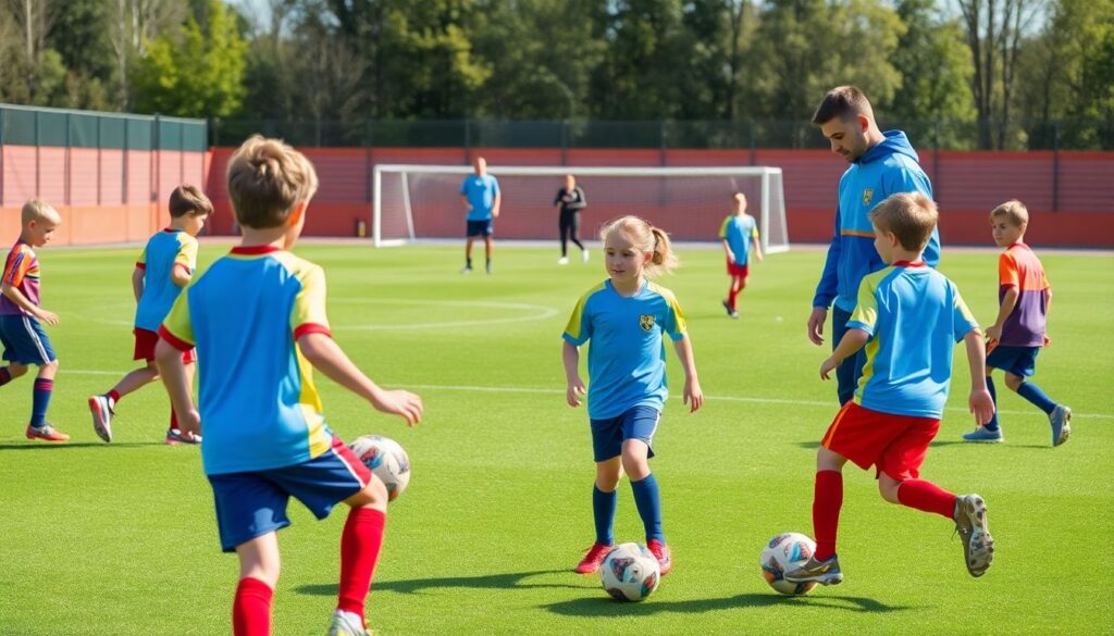 Курс на развитие детской академии: путь к будущим звездам - иллюстрация