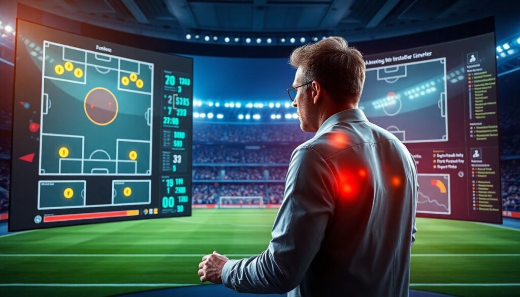 Оценка эффективности схематических изменений во время матча - иллюстрация