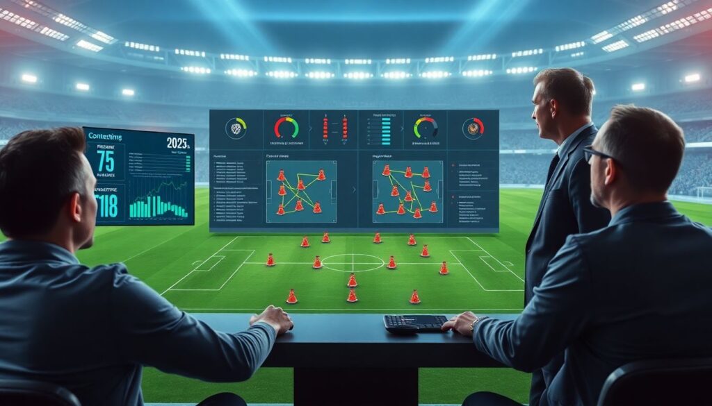 Оценка эффективности схематических изменений во время матча - иллюстрация