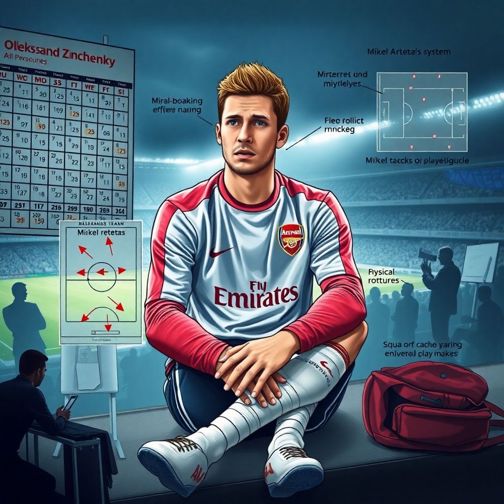 Травма Александра Зинченко в Арсенале: риск досрочного завершения сезона